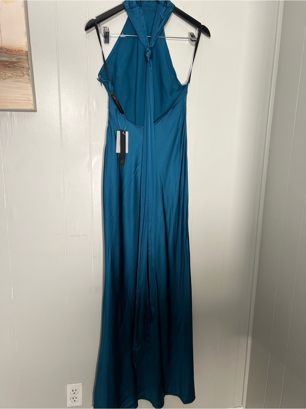 House of Harlow 1960  x REVOLVE Astra Gown in Teal - Picture 7 of 11